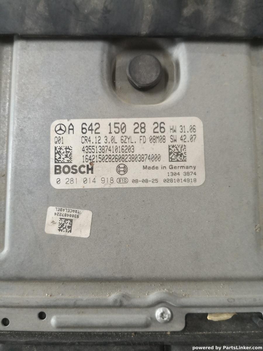 Calculator ECU MERCEDES-BENZ E-CLASS W211 2002 - 2009 3.5 E 350 M 272.964 BOSCH 0281014918 A6421502826 – foto 2