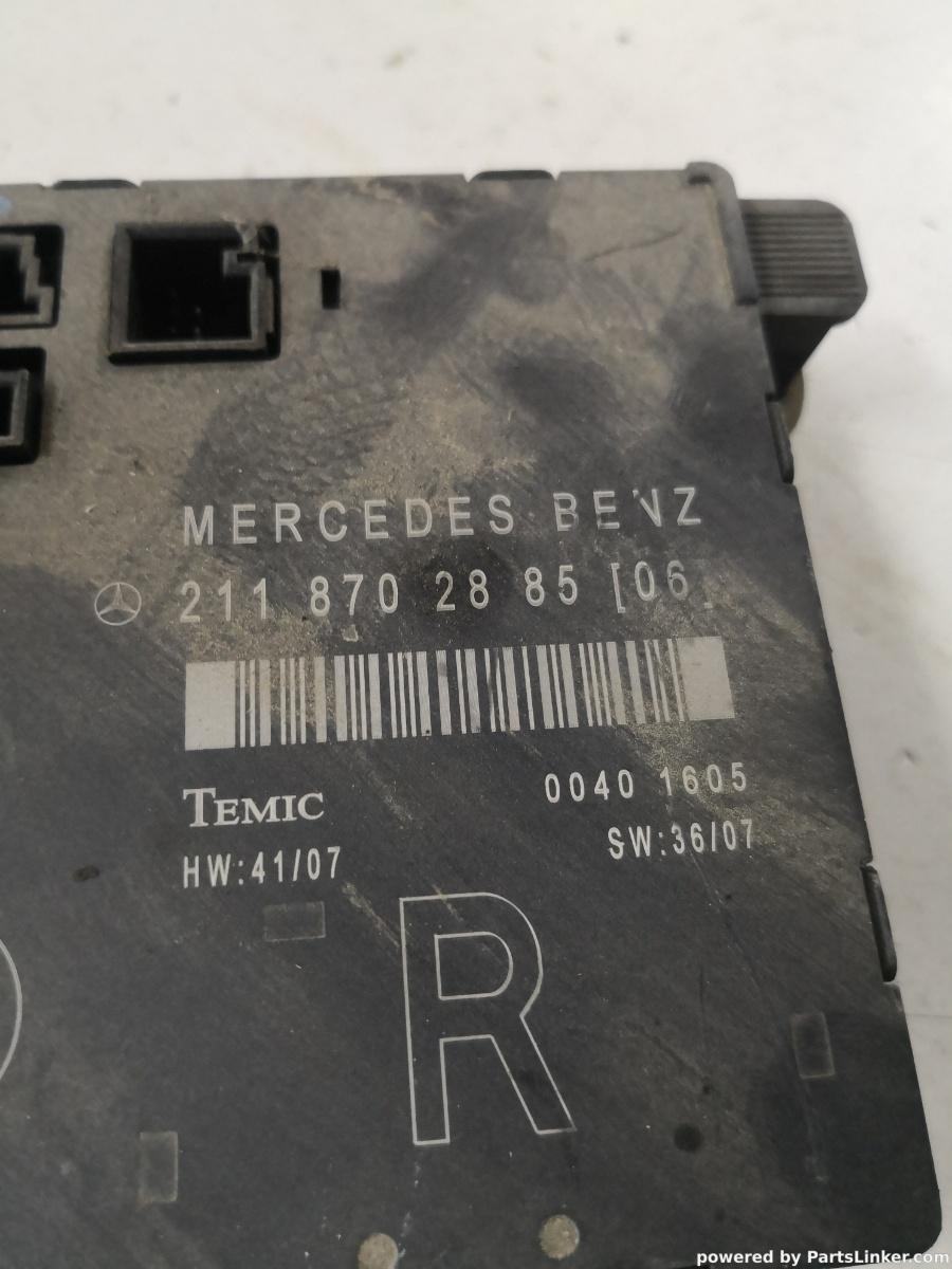 Modul usa  dreapta fata MERCEDES-BENZ E-CLASS (W211) [ 2002 - 2009 ] OEM 2118702885 – foto 2