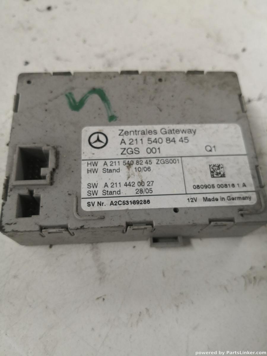 Calculator modul gateway MERCEDES-BENZ E-CLASS (W211) [ 2002 - 2009 ] OEM A2115408445 – foto 2