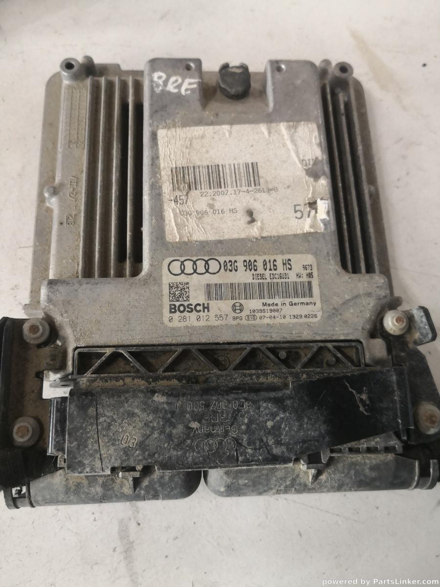 Calculator ECU AUDI A6 III Avant (4F5, C6) [ 2005 - 2011 ] BOSCH 0281012557 OEM 03g906016hs