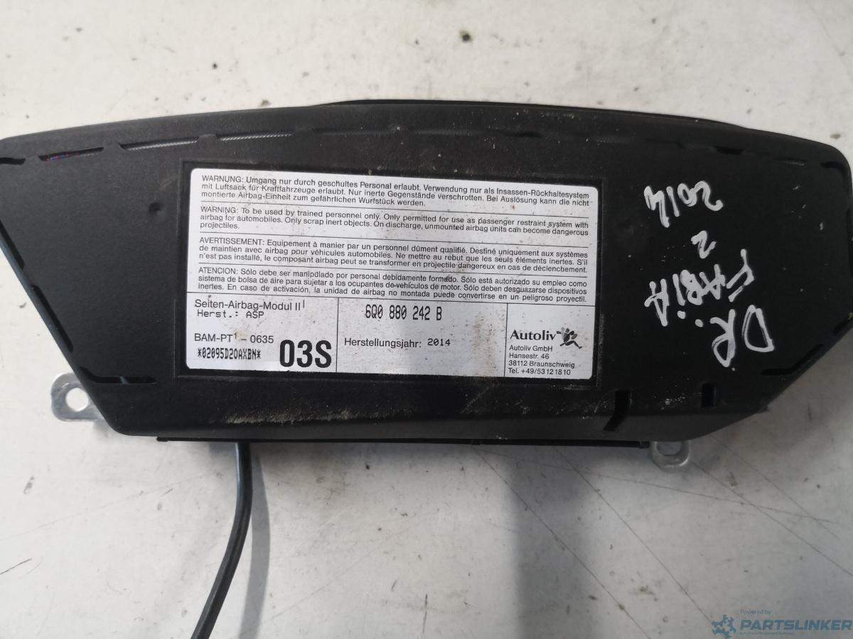 Airbag dreapta fata SKODA FABIA 2 (542) [ 2006 - 2014 ] OEM 6q0880242b