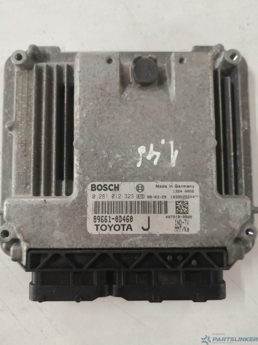 Calculator ECU TOYOTA YARIS (_P9_) [ 2005 - > ] D-4D (1ND-TV) 66KW|90HP BOSCH 896610d460 OEM 0281012323