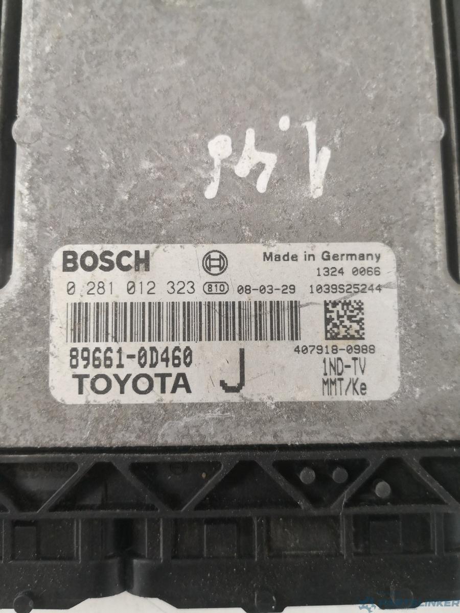 Calculator ECU TOYOTA YARIS (_P9_) [ 2005 - > ] D-4D (1ND-TV) 66KW|90HP BOSCH 896610d460 OEM 0281012323 – foto 2