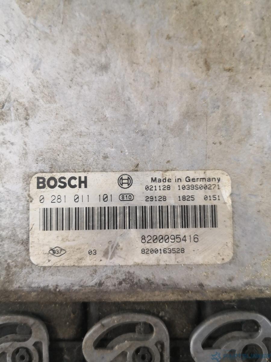 Calculator ECU RENAULT LAGUNA II (BG0/1_) [ 2001 - 2007 ] dCi (F9Q 750, F9Q 758, F9Q 759) 85KW|116HP BOSCH 8200095416 OEM 0281011101