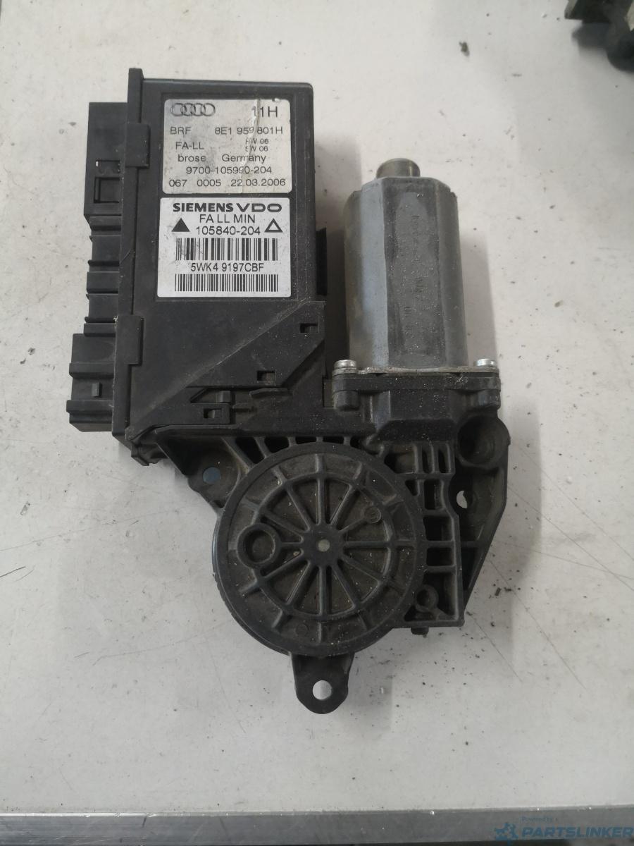 Motoras macara geam stanga fata AUDI A4 III (8EC, B7) [ 2004 - 2008 ] OEM 8e1959801h