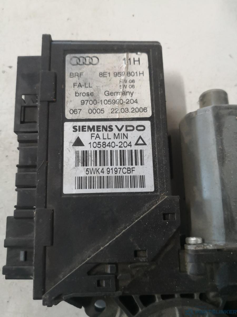 Motoras macara geam stanga fata AUDI A4 III (8EC, B7) [ 2004 - 2008 ] OEM 8e1959801h – foto 2