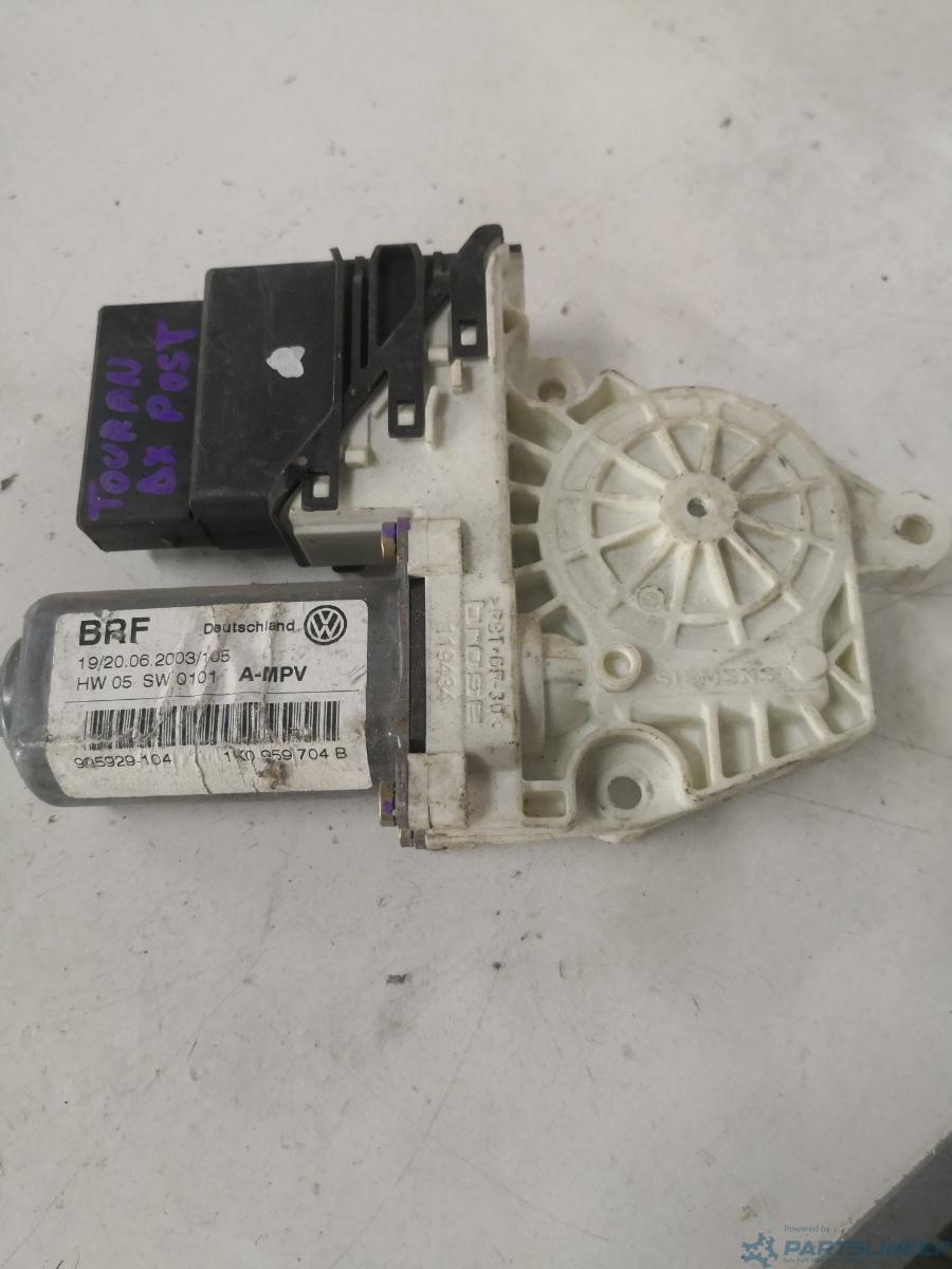 Motoras macara geam dreapta spate VOLKSWAGEN TOURAN (1T1, 1T2) [ 2003 - 2010 ] OEM 1k0959704b – foto 2