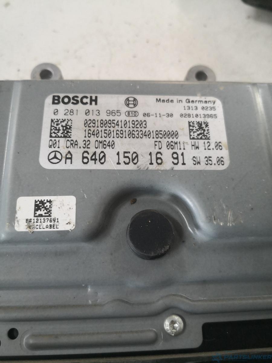 Calculator ECU MERCEDES-BENZ A-CLASS II (W169) [ 2004 - 2012 ] A 180 CDI (OM 640.940) 80KW|109HP BOSCH 0281013965 OEM A6401501691 – foto 2