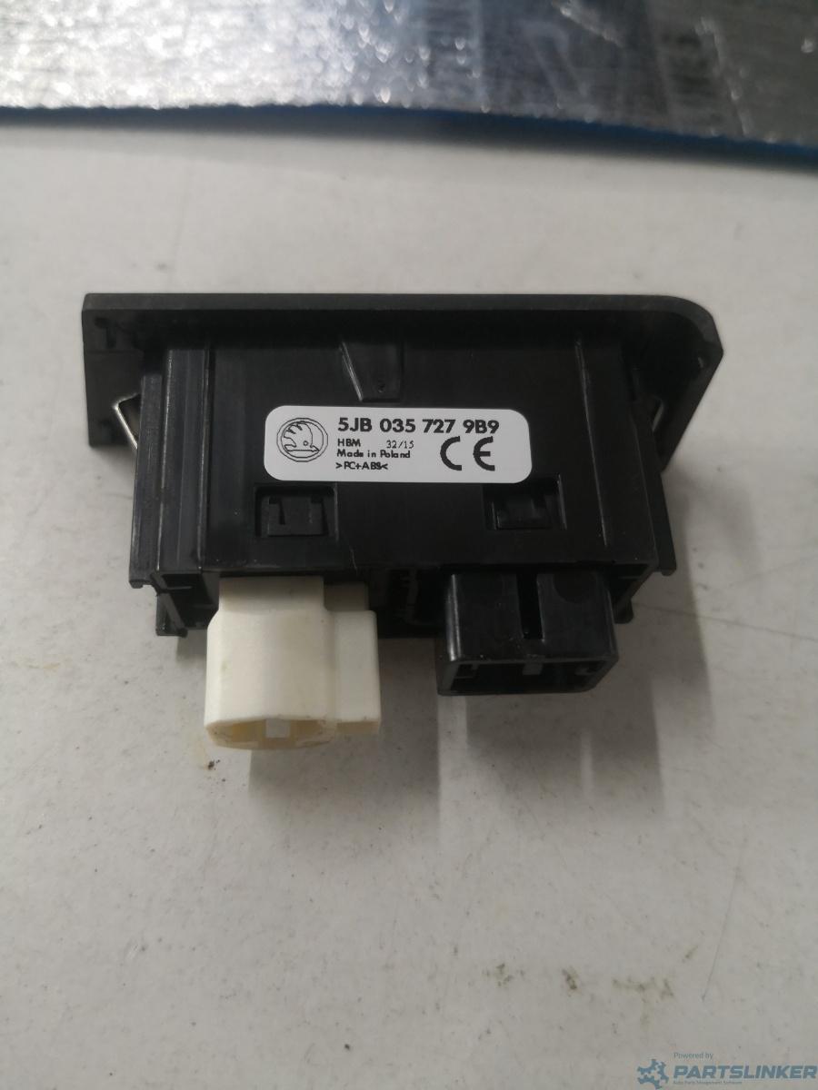 Mufa usb/auxiliara SKODA RAPID II (NH3) [ 2012 - > ] OEM 5jb0357279b9 – foto 2