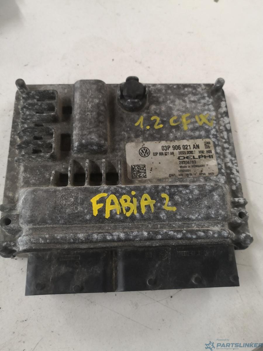 Calculator ECU SKODA FABIA II (542) [ 2006 - 2014 ] TDI (CFWA) 55KW|75HP Delphi 28356783 OEM 03p906021an