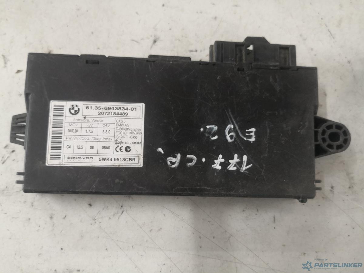 Modul CAS BMW 3 V Coupe (E92) [ 2005 - 2013 ] SIEMENS 5wk49513cbr OEM 694383401