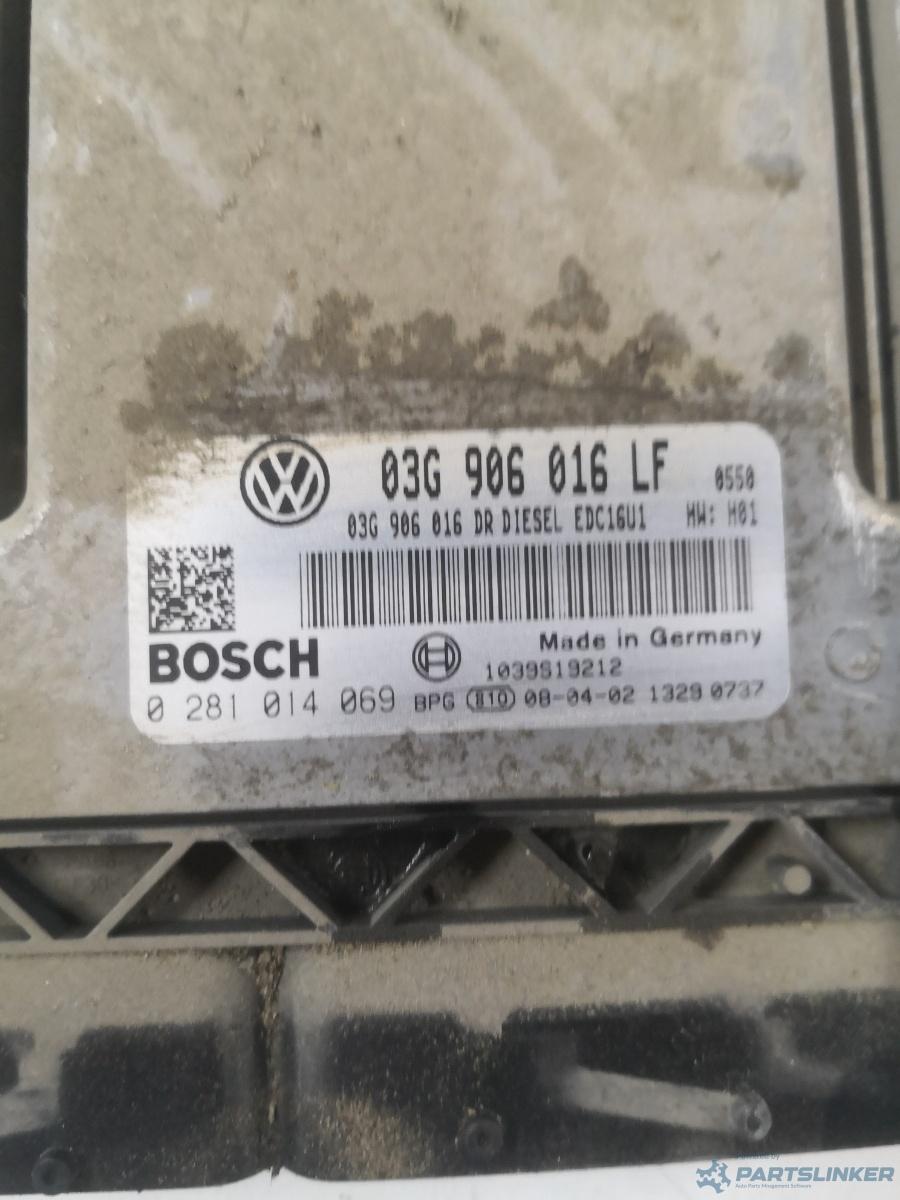Calculator ECU VOLKSWAGEN CADDY III Box (2KA, 2KH, 2CA, 2CH) [ 2004 - 2015 ] SDI (BDJ, BST) 51KW|70HP BOSCH 0281014069 OEM 03g906016lf – foto 2