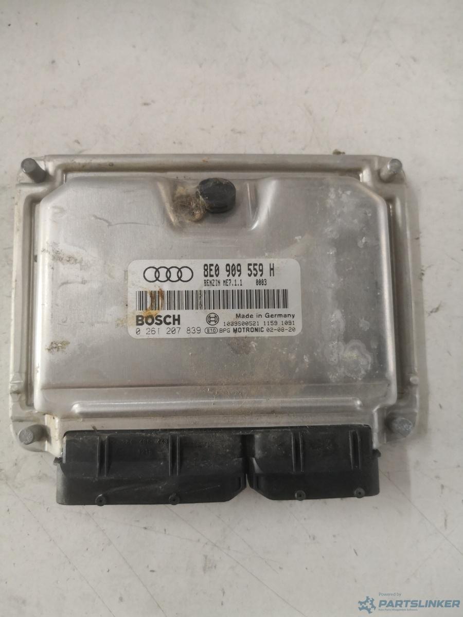 Calculator ECU AUDI A4 II (8E2, B6) [ 2000 - 2005 ] 3.0 (ASN, AVK) 162KW|220HP BOSCH 0261207839 OEM 8e0909559h