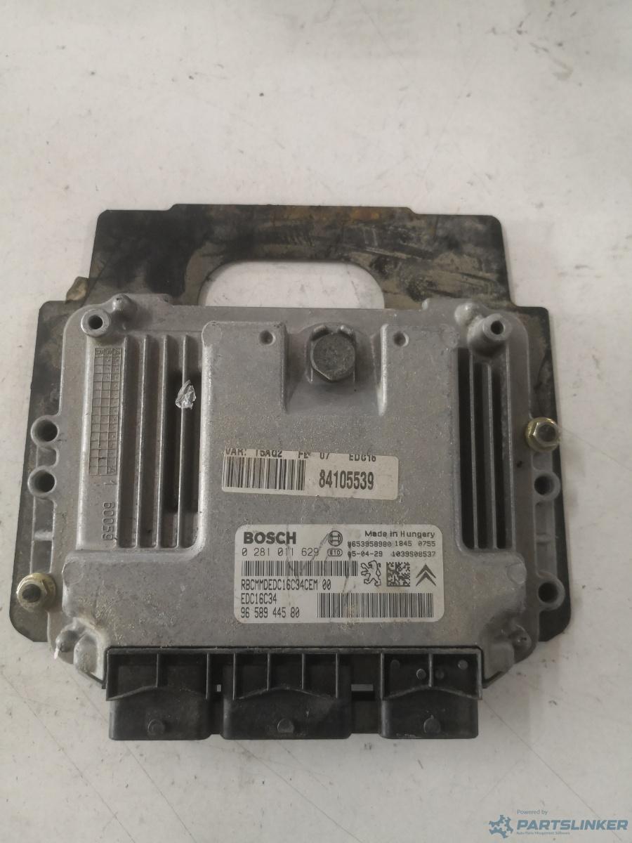 Calculator ECU PEUGEOT 307 CC (3B) [ 2003 - 2009 ] 16V (NFU (TU5JP4)) 80KW|110HP BOSCH 9658944580 OEM 0281011629