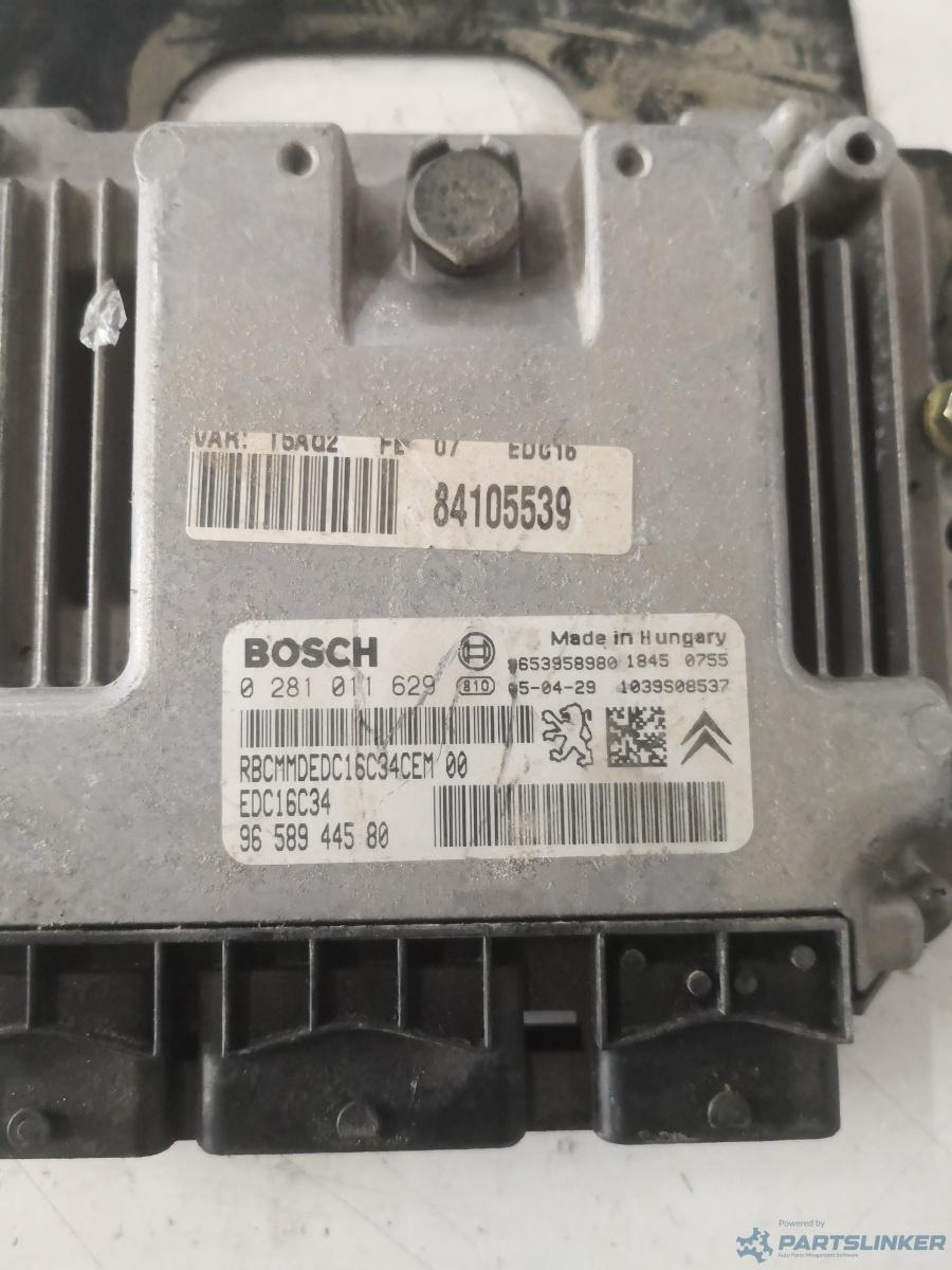 Calculator ECU PEUGEOT 307 CC (3B) [ 2003 - 2009 ] 16V (NFU (TU5JP4)) 80KW|110HP BOSCH 9658944580 OEM 0281011629 – foto 2