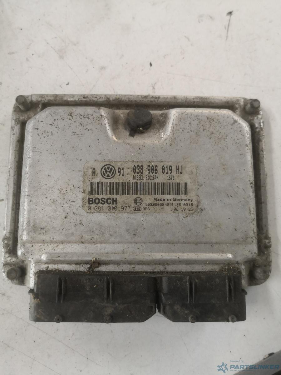 Calculator ECU VOLKSWAGEN BORA (1J2) [ 1998 - 2013 ] TDI (ASZ) 96KW|130HP BOSCH 0281010977 OEM 038906019hj