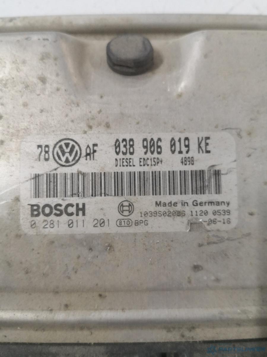 Calculator ECU SKODA SUPERB (3U4) [ 2001 - 2008 ] TDI (AVF, AWX) 96KW|130HP BOSCH 0281011201 OEM 038906019ke – foto 2