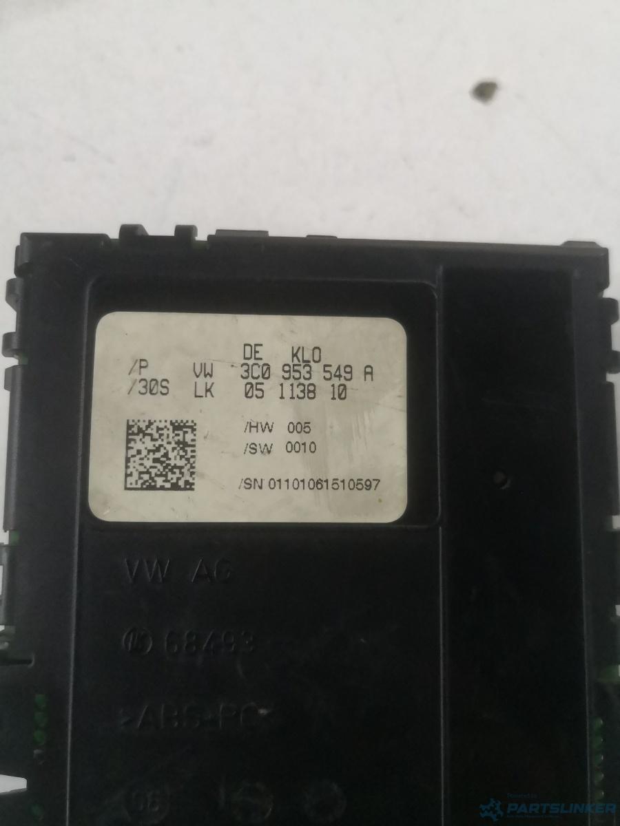 Modul coloana volan VOLKSWAGEN PASSAT (3C2) [ 2005 - 2010 ] OEM 3c0953549a – foto 2