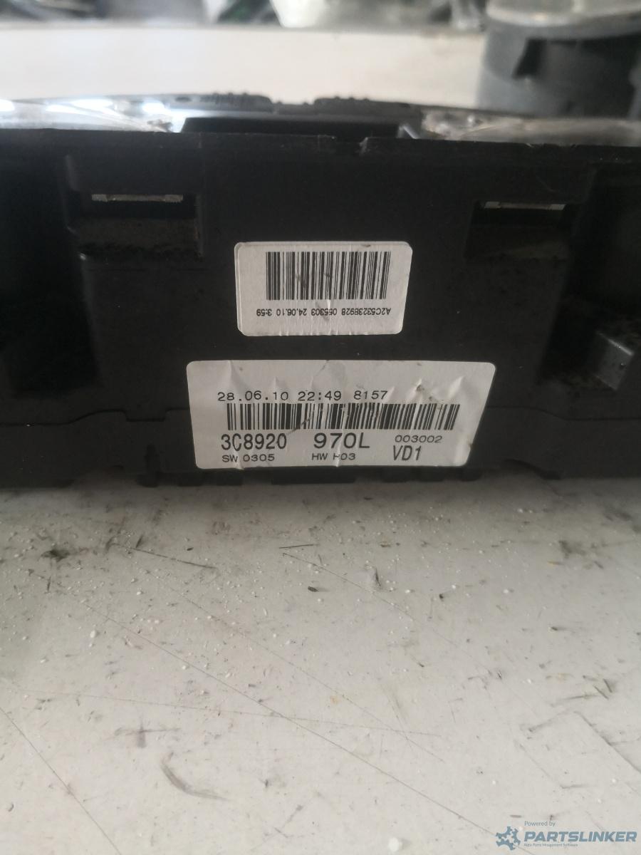 Ceasuri bord VOLKSWAGEN PASSAT CC (357) [ 2008 - 2012 ] OEM 3c8920970l – foto 3