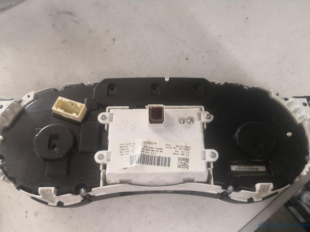 Ceasuri bord PEUGEOT 508 (8D_) [ 2010 - > ] HDi Hybrid4 AWC (RHC (DW10CTED4)) 120KW|163HP OEM 9678558780 – foto 2
