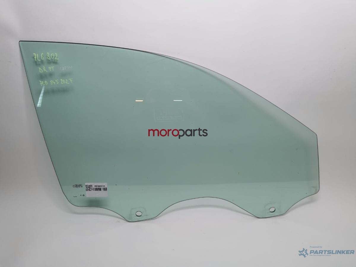 Geam portiera fata, patru usi dreapta VOLKSWAGEN TOUAREG 7LA, 7L6, 7L7 2002 - 2013 43R-001168 7L0845202F