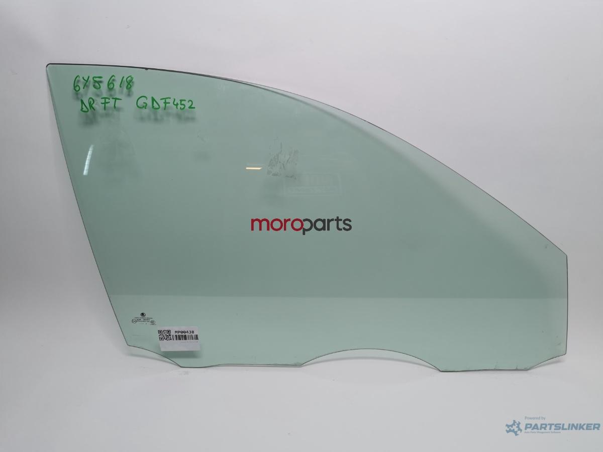 Geam portiera fata, patru usi dreapta SKODA FABIA Combi 6Y5 2000 - 2007 43R-00351