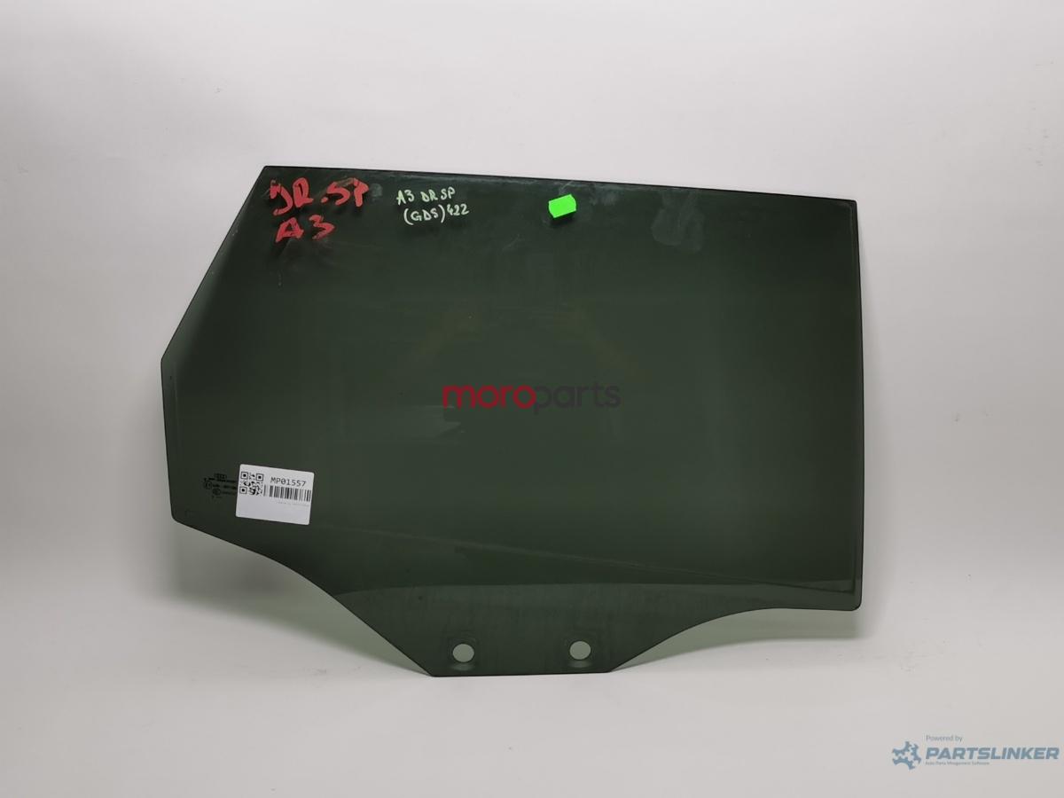 Geam dreapta spate Audi A3 OEM GDS422
