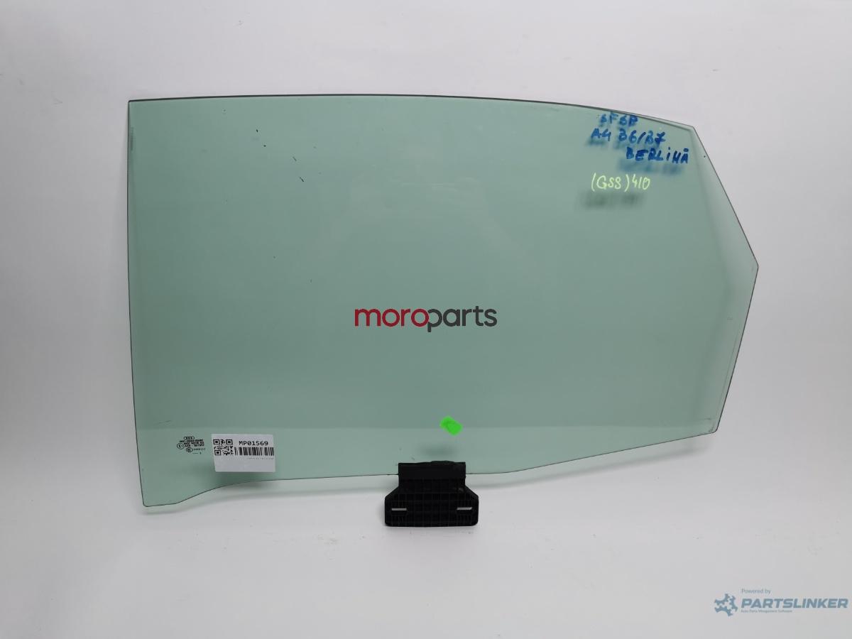 Geam portiera spate AUDI A4 III 8EC, B7 2004 - 2008 3.0 BBJ GSS410