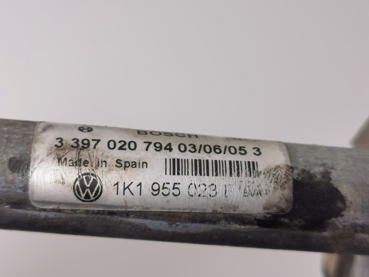Ansamblu stergator fara motoras VOLKSWAGEN GOLF V (1K1) [ 2003 - 2009 ] TDI 16V (BKD) 103KW|140HP VAG OEM 1K1955023E / 1K1955119C