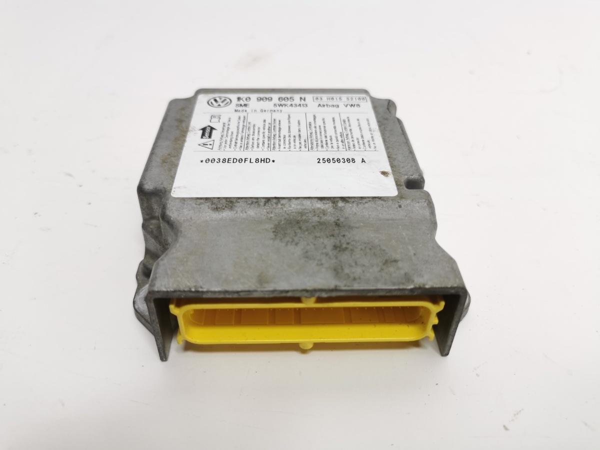 Calculator airbag VOLKSWAGEN GOLF V 1K1 2003 - 2009 2.0 TDI 16V BKD VAG 1K0909605N