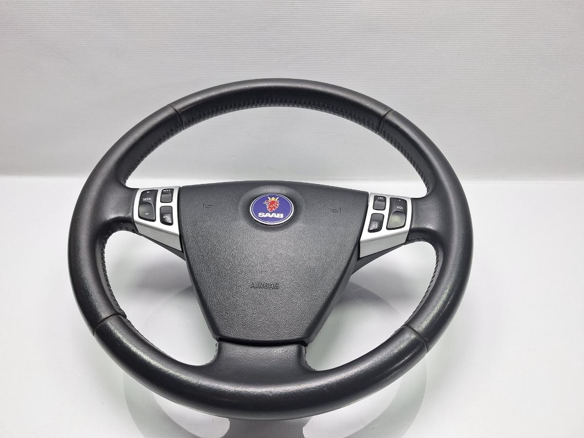 Volan cu airbag si comenzi SAAB 9-3 YS3F 2002 - 2015 TiD D223L 600306800E , 12796743