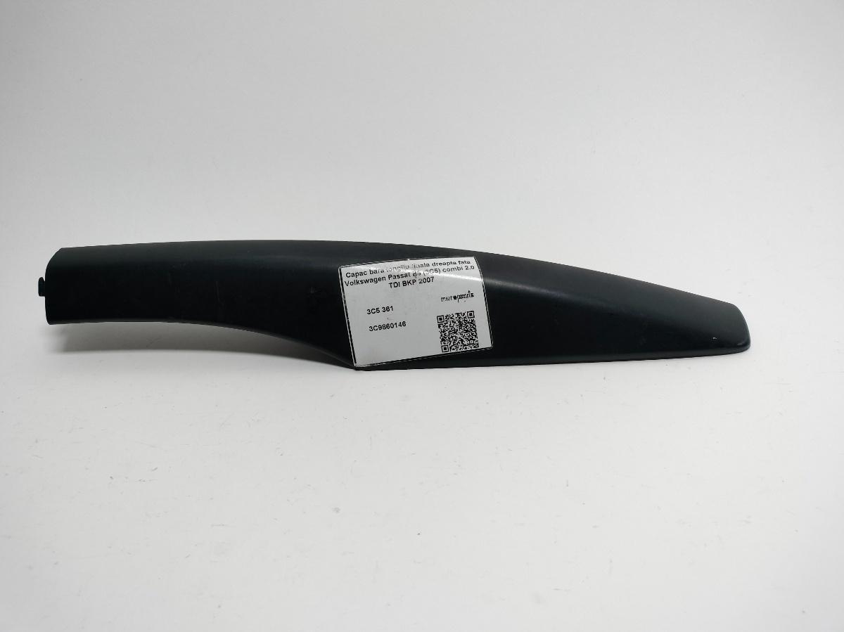 Capac bara longitudinala dreapta fata Volkswagen Passat B6 (3C5) combi 2.0 TDI BKP 2007 OEM 3C9860146