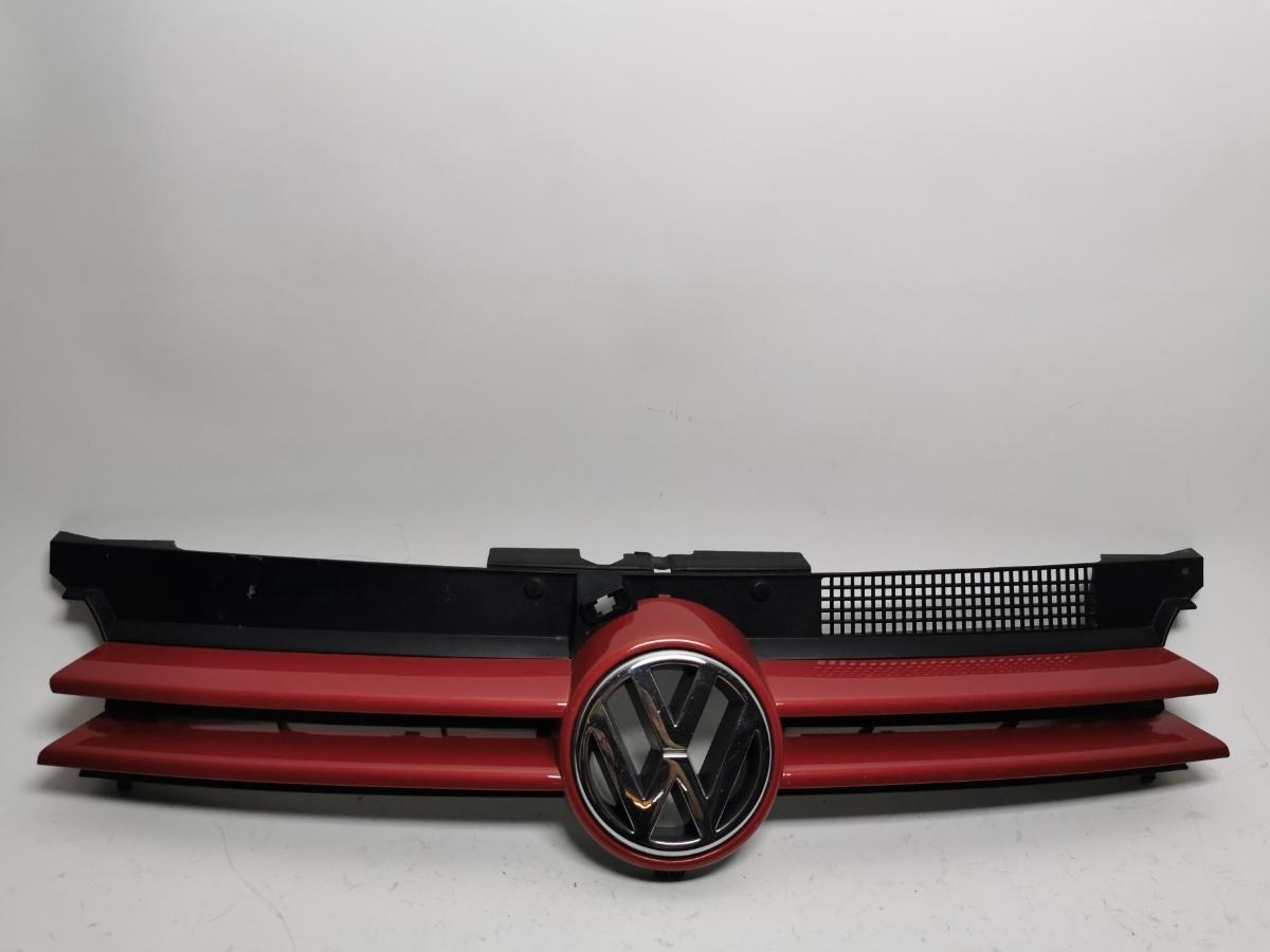 Grila bara fata centrala sus cu sigla VOLKSWAGEN GOLF IV 1J1 1997 - 2007 1.9 TDI ATD, AXR VAG 1J0853651H 1J0853655G