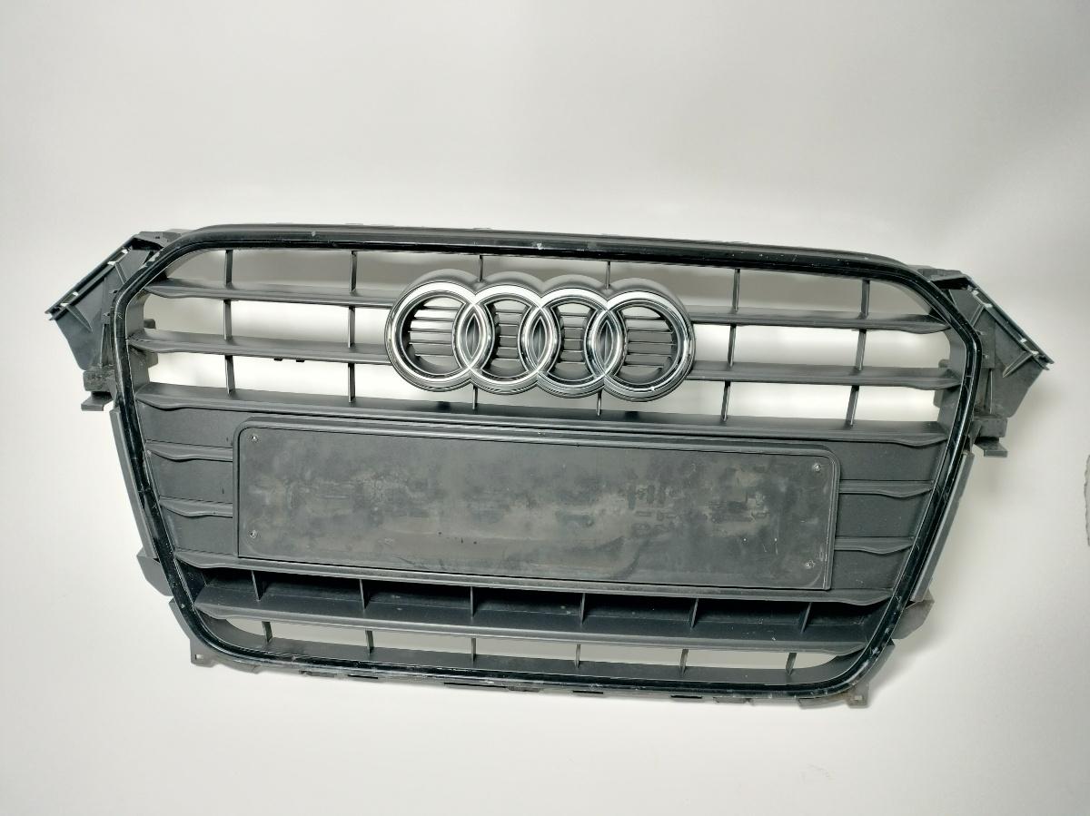 Grila superioara radiator bara de protectie fata AUDI A4 IV 8K2, B8 2007 - 2015 2.0 TDI quattro CAGA, CJCA, AUDI A4 IV Avant 8K5, B8 2007 - 2015 VAG 8K0853037D 8K0853651E / 8K0853651F