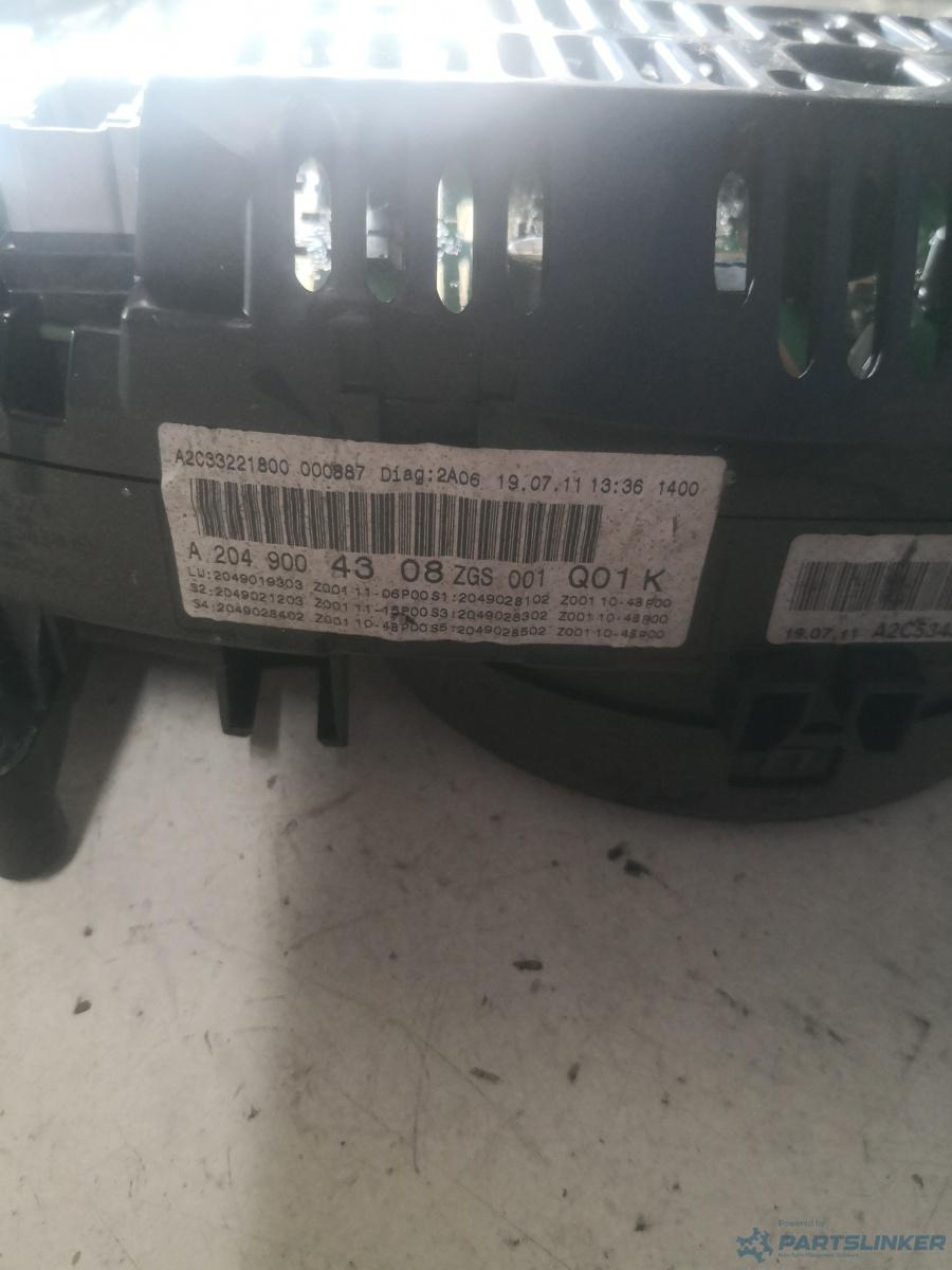 Ceasuri bord MERCEDES-BENZ C-CLASS (W204) [ 2007 - 2014 ] OEM A2049004308 – foto 3