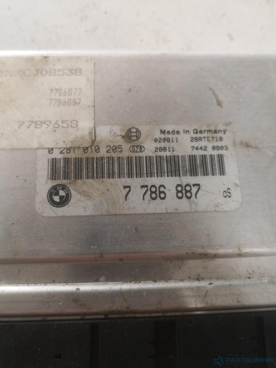 Calculator ECU BMW 3 IV (E46) [ 1998 - 2005 ] 320 d (M47 D20 (204D1)) 100KW|136HP 0281010205 OEM 7786887 – foto 2