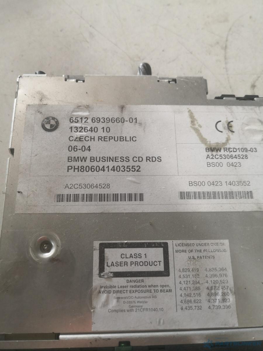CD player auto BMW 3 IV (E46) [ 1998 - 2005 ] OEM 693966001 – foto 3