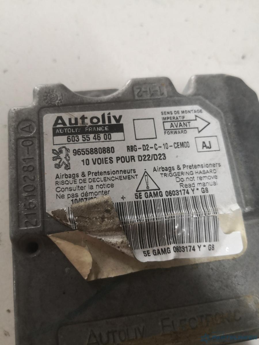 Calculator airbag PEUGEOT 407 (6D_) [ 2004 - > ] OEM 9655880880 – foto 2