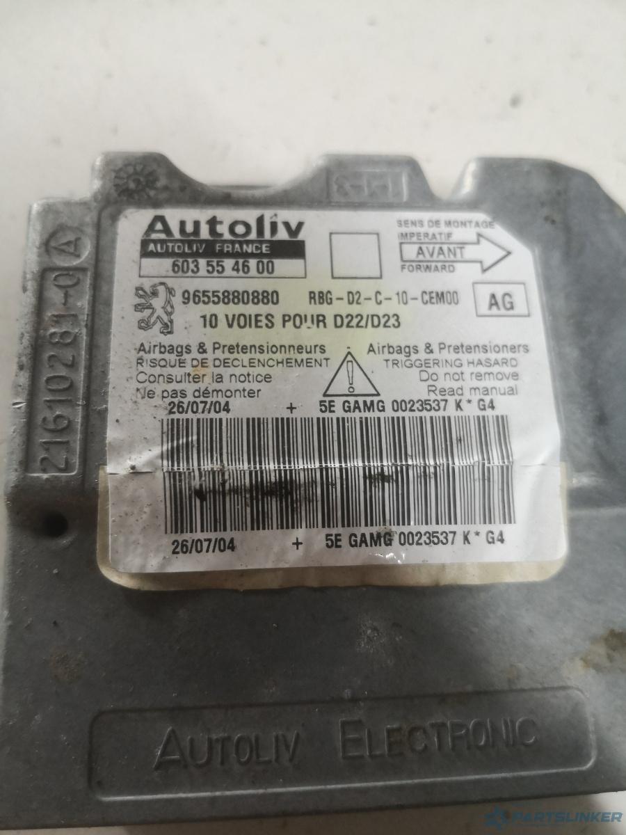 Calculator airbag PEUGEOT 407 (6D_) [ 2004 - > ] OEM 9655880880 – foto 2