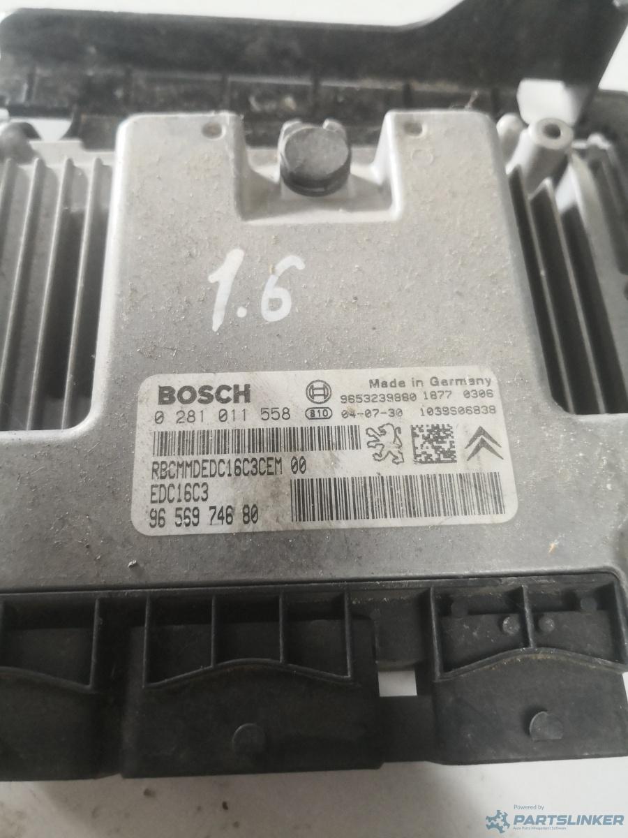 Calculator ECU PEUGEOT 407 (6D_) [ 2004 - > ] HDi 110 (9HZ (DV6TED4)) 80KW|109HP BOSCH 9656974680 OEM 0281011558 – foto 2