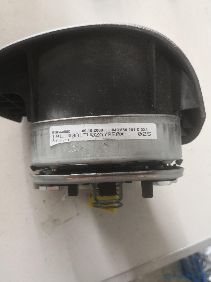 Airbag SKODA FABIA II (542) [ 2006 - 2014 ] OEM 5j0880201d – foto 2