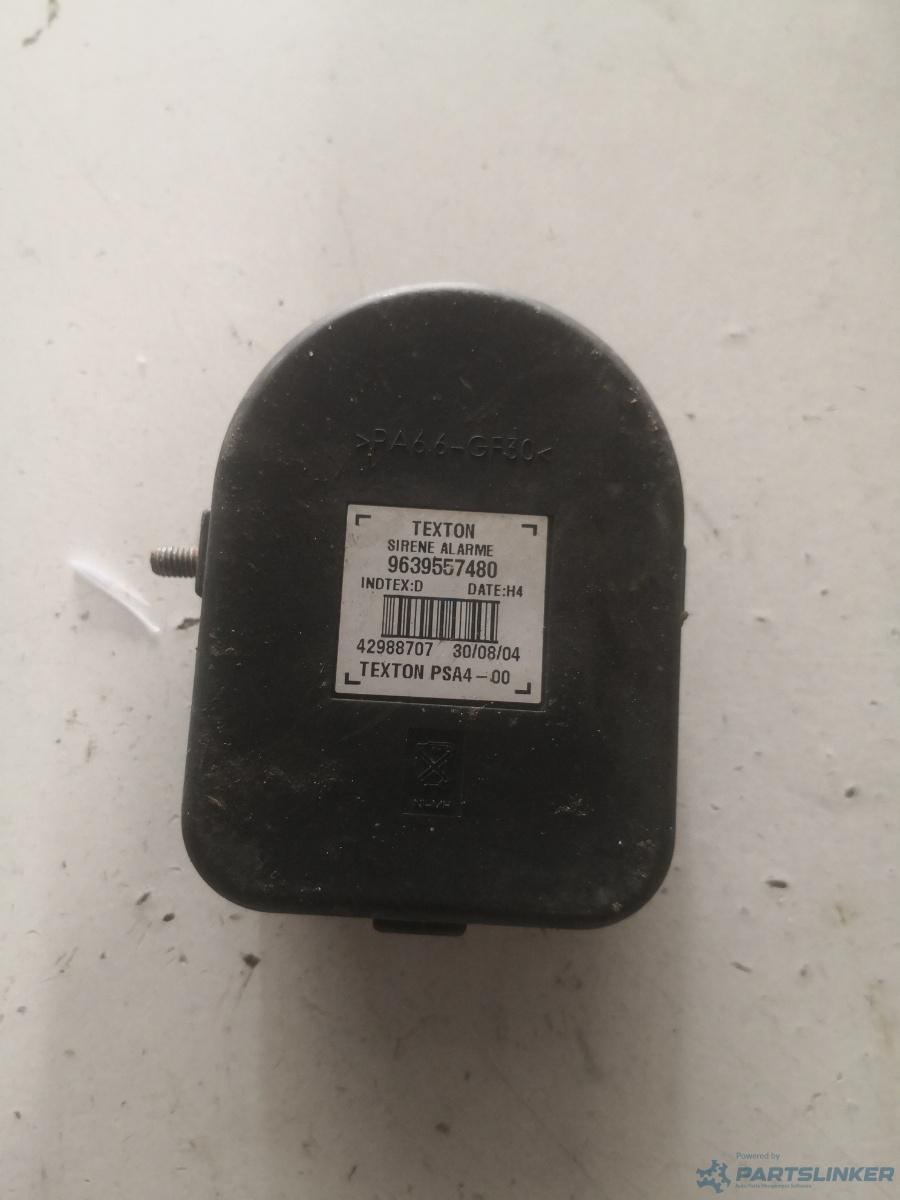 Claxon PEUGEOT 407 (6D_) [ 2004 - > ] OEM 9639557480