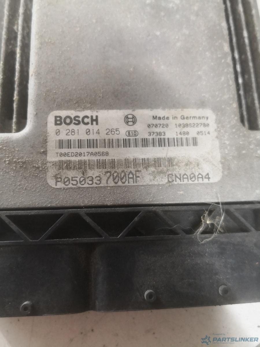 Calculator ECU CHRYSLER SEBRING (JS) [ 2006 - 2010 ] BOSCH P05033700af OEM 0281014265 – foto 2
