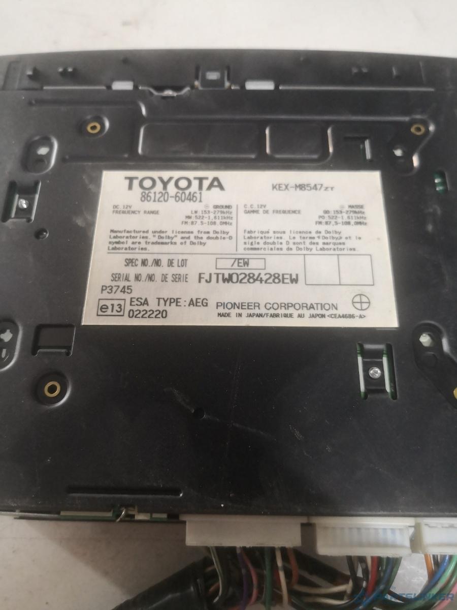 Casetofon TOYOTA LAND CRUISER (LJ12_, KZJ12_, TRJ12_, KDJ12_, GRJ12_) [ 20 OEM 8612060461 – foto 3