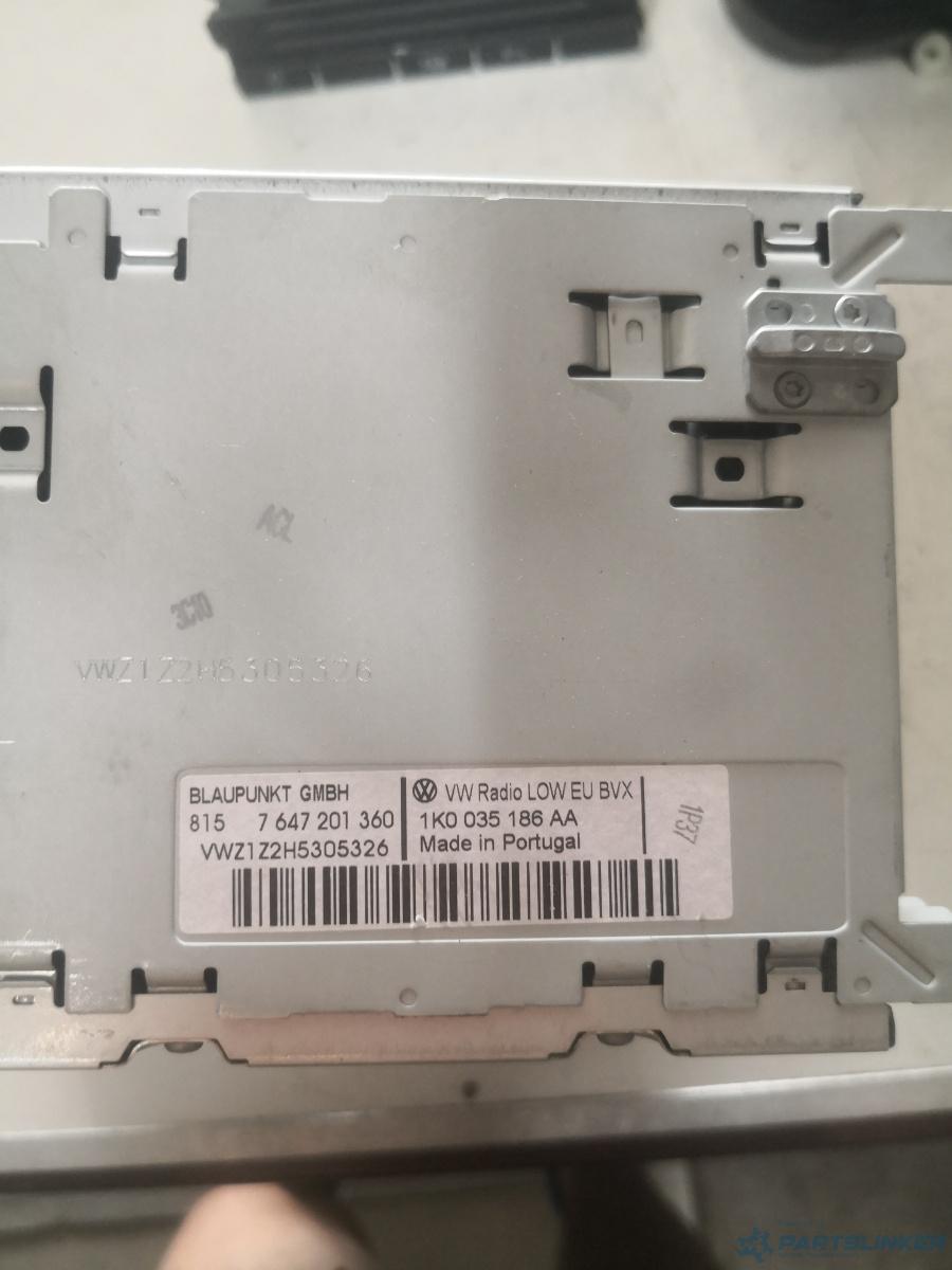 CD player auto VOLKSWAGEN TIGUAN (5N_) [ 2007 - > ] TDI 4motion (CBBB, CFGB) 125KW|170HP OEM 1k0035186aa – foto 3