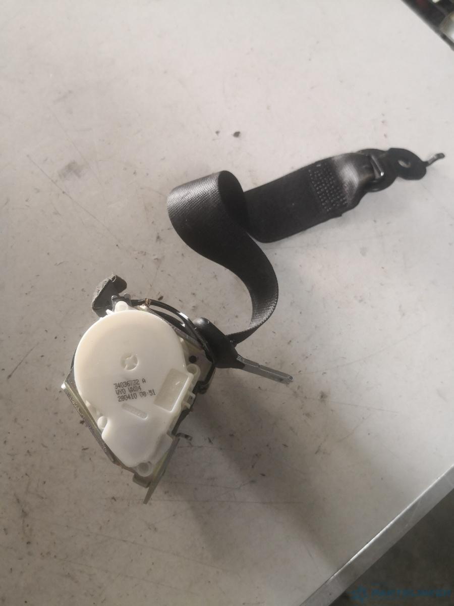 Centura mijloc spate BMW 5 (F10) [ 2009 - 2016 ] OEM 34036732