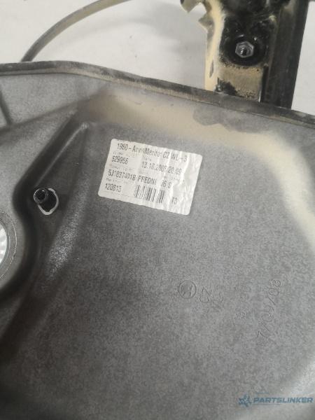Macara geam electric stanga fata SKODA FABIA II (542) [ 2006 - 2014 ] OEM 5j1837401b – foto 2