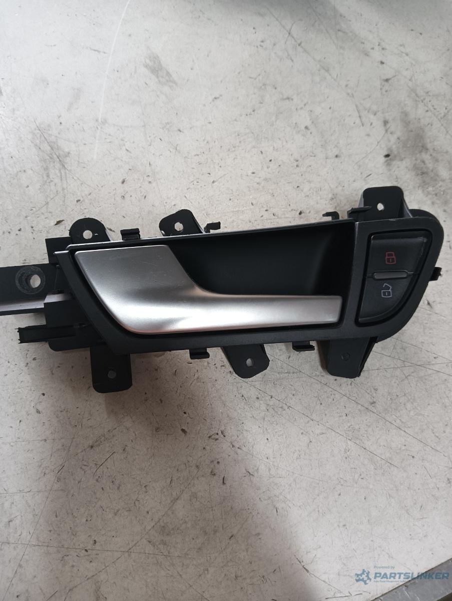 Maner deschidere usa interior stanga fata AUDI A4 IV (8K2, B8) [ 2007 - 2015 ] OEM 8k0837019