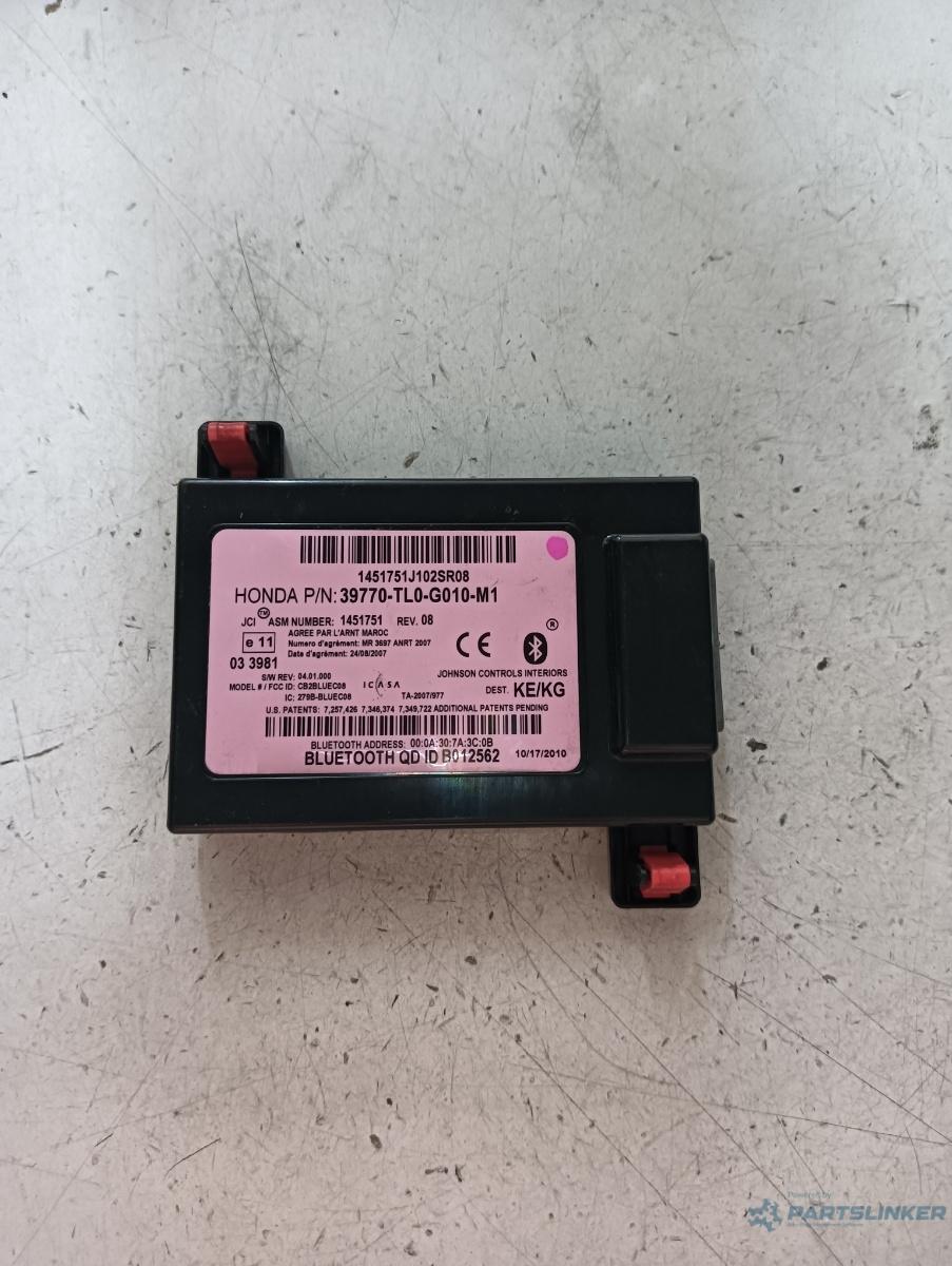 Modul bluetooth  HONDA ACCORD VIII (CU) [ 2008 - > ] OEM 39770tl0g010
