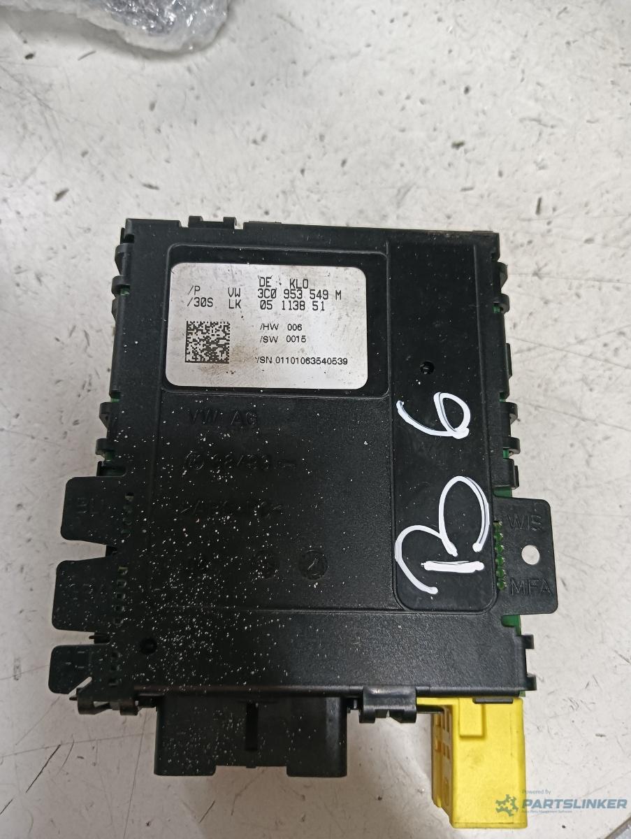 Modul coloana volan VOLKSWAGEN PASSAT Variant (3C5) [ 2005 - 2011 ] OEM 3c0953549m